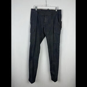 Maison's Forte Dei Marmi Chile Cargo Pants Digital Grey Size 50 IT, 34x34